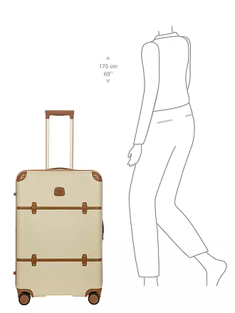 BRICS | Trolley hart BELLAGIO 70,5cm Creme | 